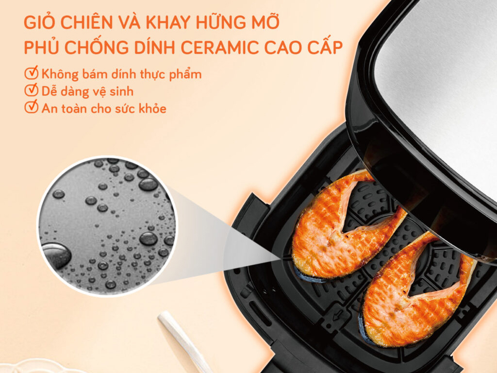 Nồi chiên không dầu gia đình