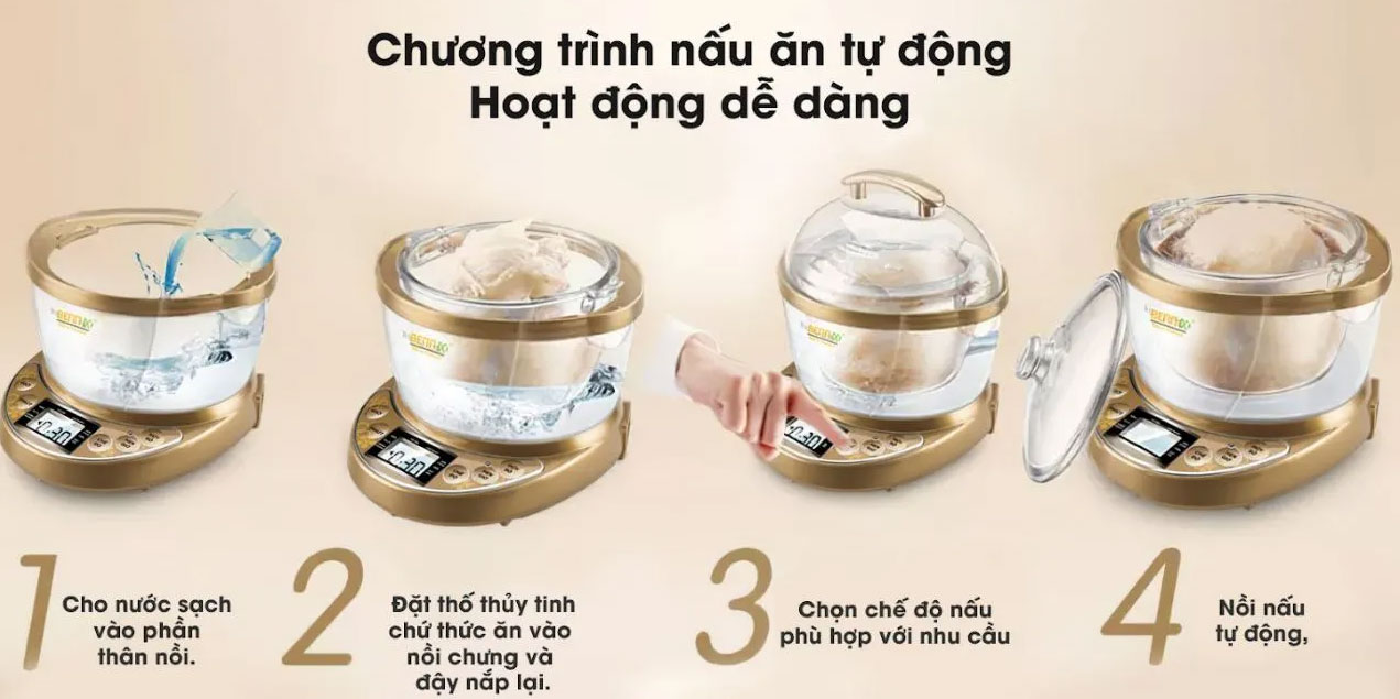 Nồi chưng yến 