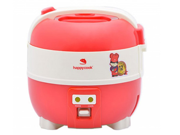 Hình ảnh nồi cơm cơ điện nắp gài Happycook 1 lít HC-100 (Đỏ)