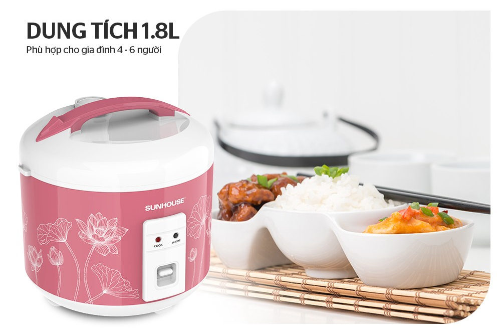 Nồi cơm điện 1.8 lít 