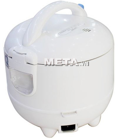 Nồi cơm điện Midea MR-CM06SB 0.6 lít dễ dàng sử dụng với một nút nhấn.