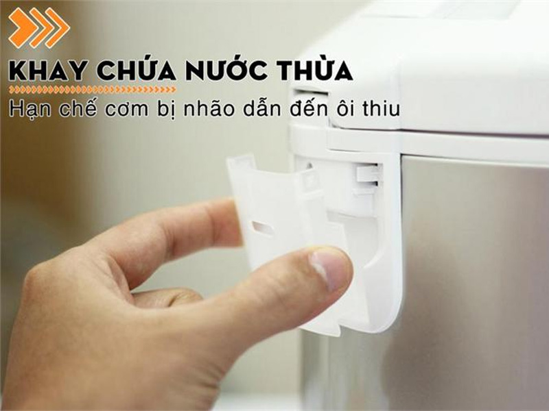 Khay chứa nước thừa sạch sẽ của SR-MVN18LRAX