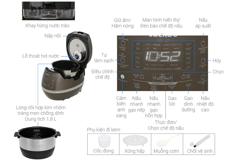 Nồi cơm điện Cuckoo 