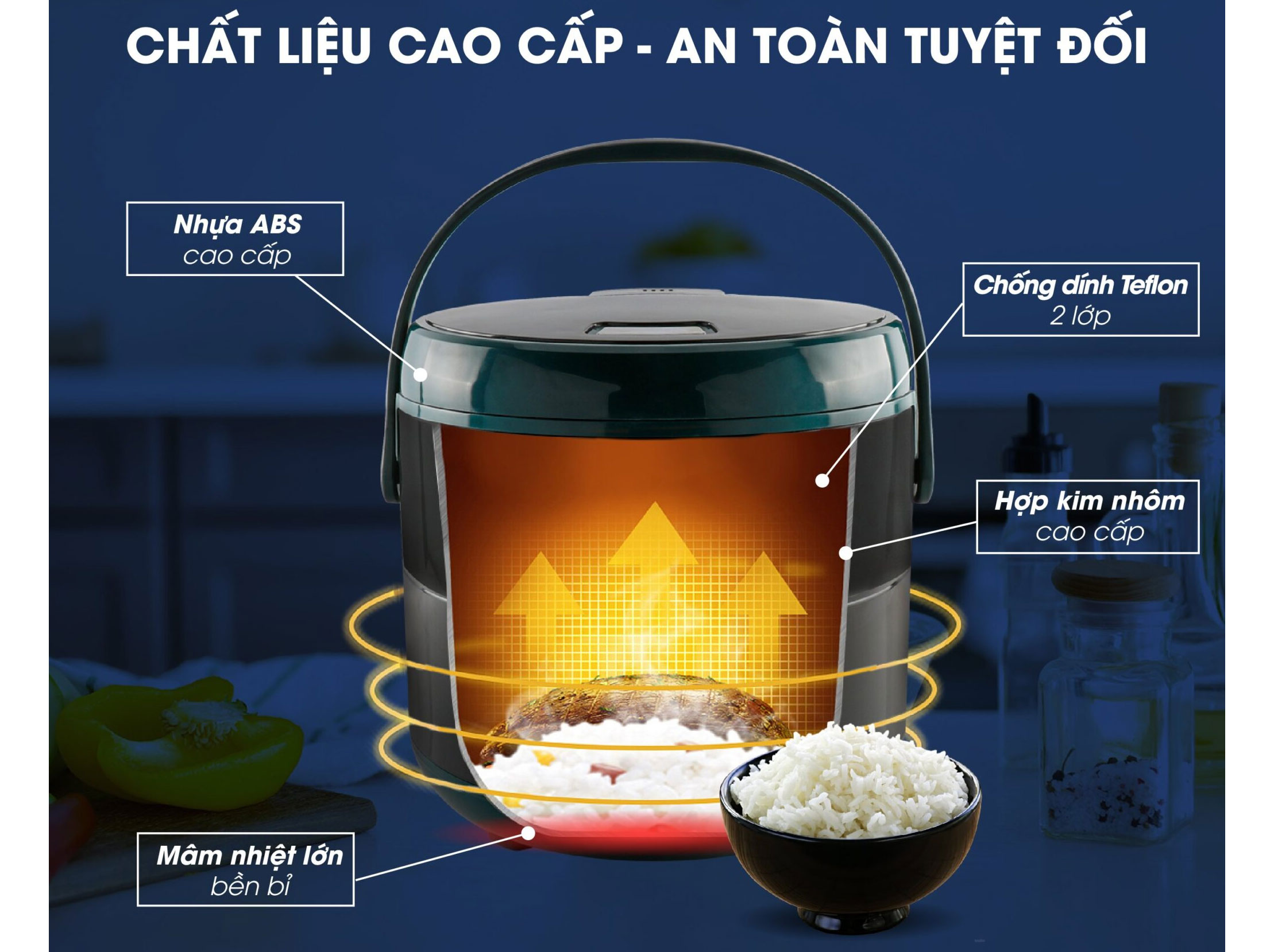 Nồi cơm điện Kalite  