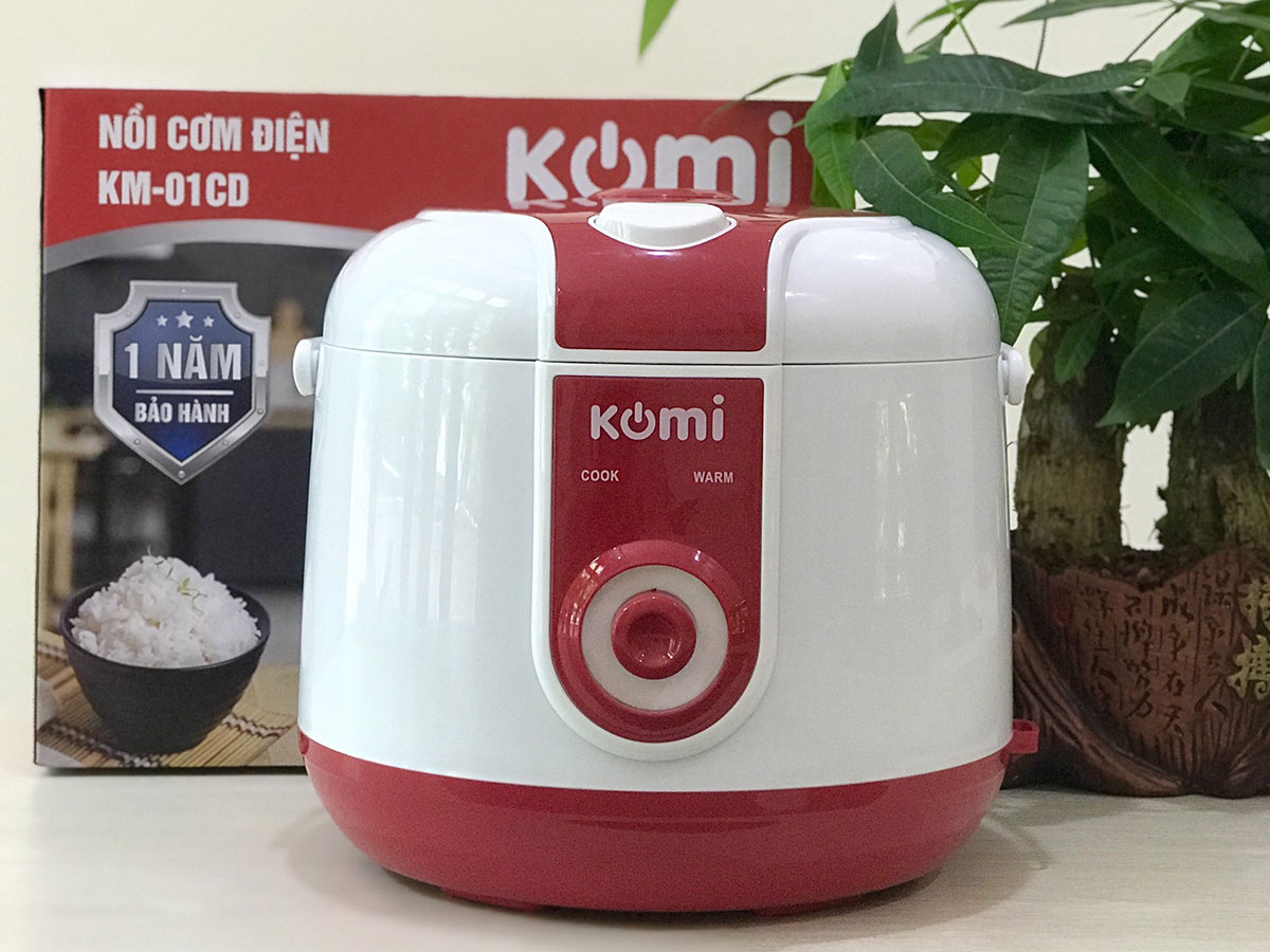 nồi cơm điện Komi KM-01CD