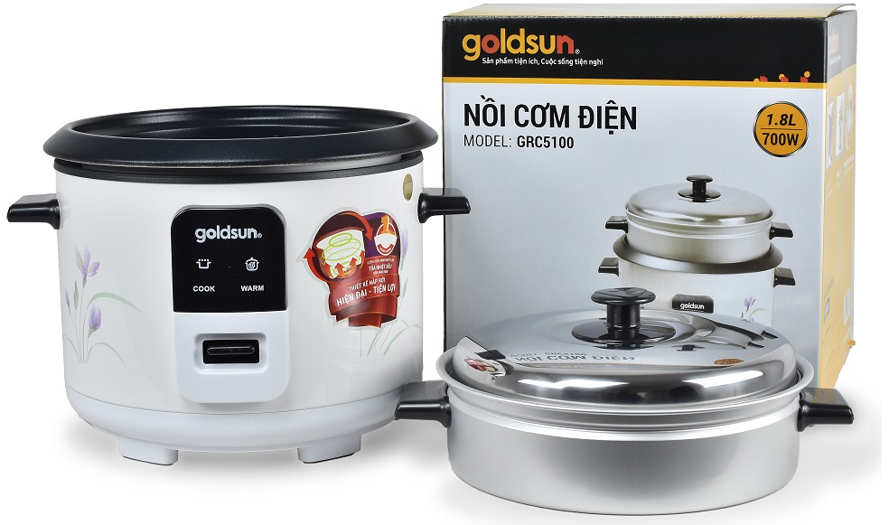 Nồi cơm điện nắp rời Goldsun GRC5100