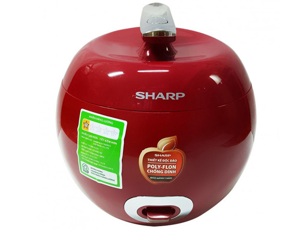 Hình ảnh nồi cơm điện Sharp 0.72 lít KS-A08V