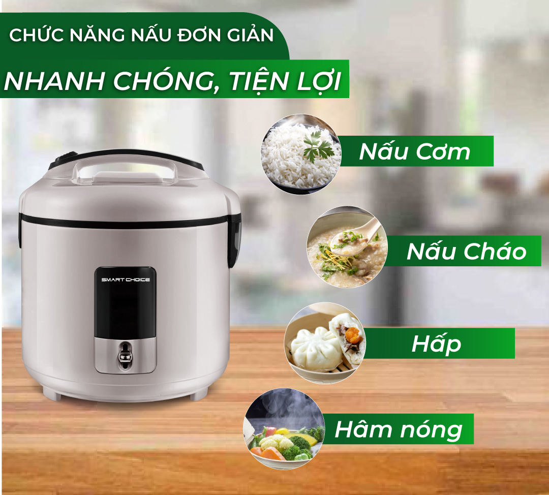 Nồi cơm điện Smart Choice  