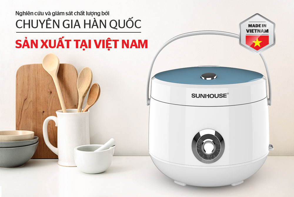 Nồi cơm điện 1.8 lít Sunhouse SHD8606