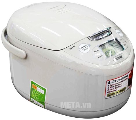 Nồi cơm  điện Tiger JAX-R18W - 1.8 lít có thiết kế đẹp mắt