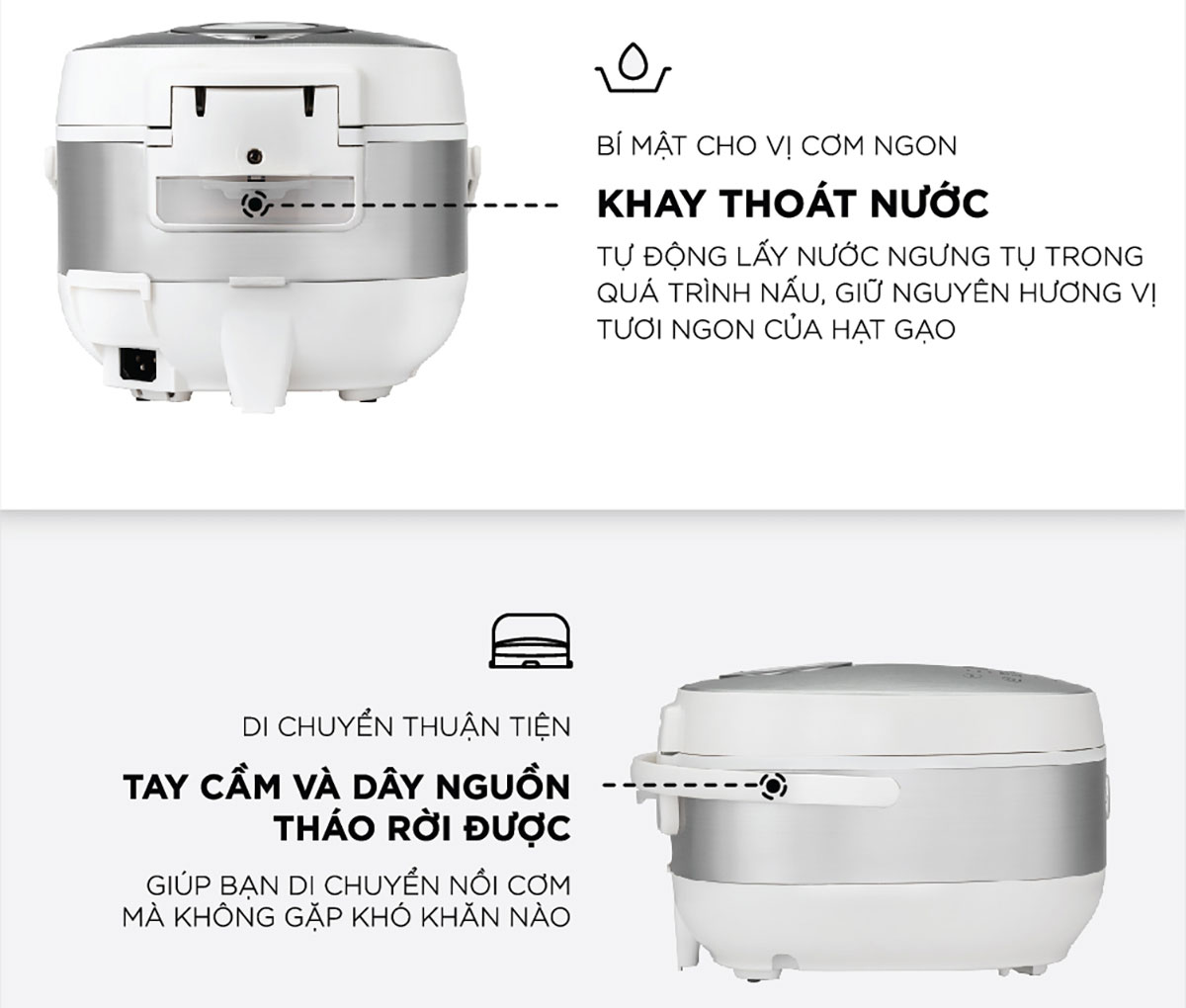 Nồi cơm điện tử mini