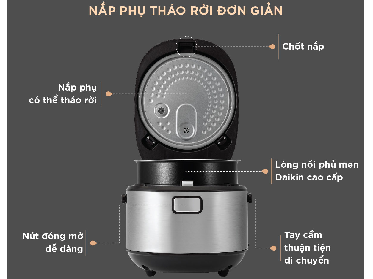 Nồi cơm điện tử 