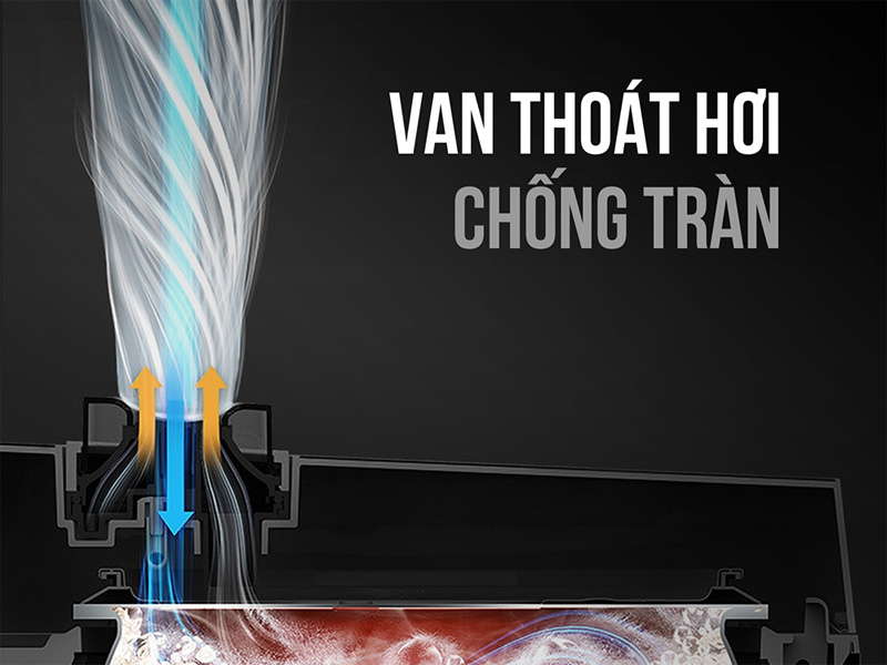 Van thoát hơi nước chống tràn