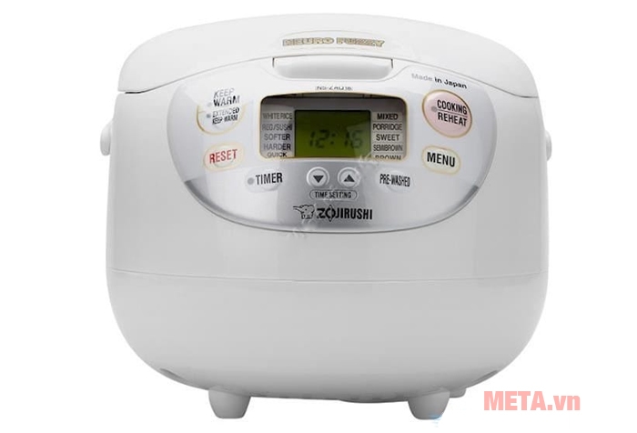 Nồi cơm điện Zojirushi NS-ZAQ18-WZ phù hợp cho gia đình 4 - 6 người