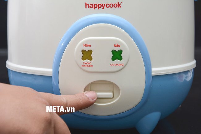 Nồi cơm điện Happy Cook HC-60 (0,6 lít) nút ấn cơ tiện dụng