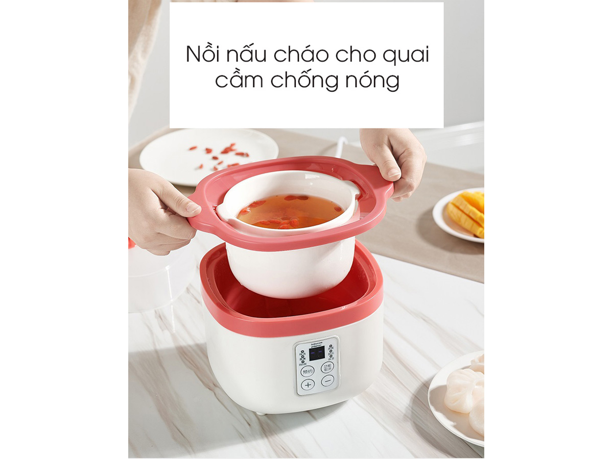 Nồi nấu cháo chậm đa năng 