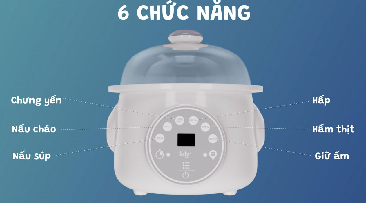 Nồi hầm cách thủy Fatzbaby