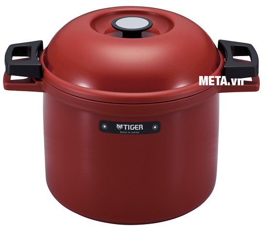 Hình ảnh nồi hầm Tiger NFH-G450 4,5 lít màu đỏ