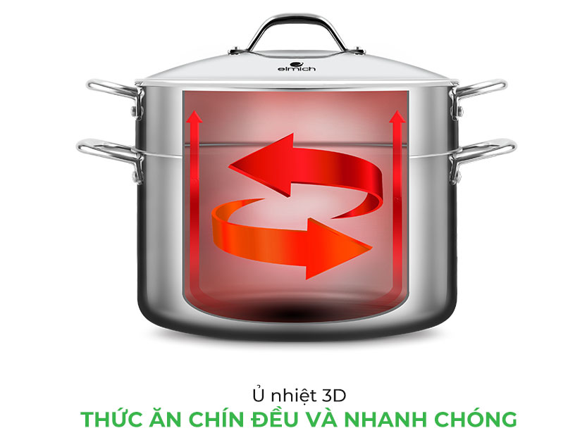 Nồi hấp inox