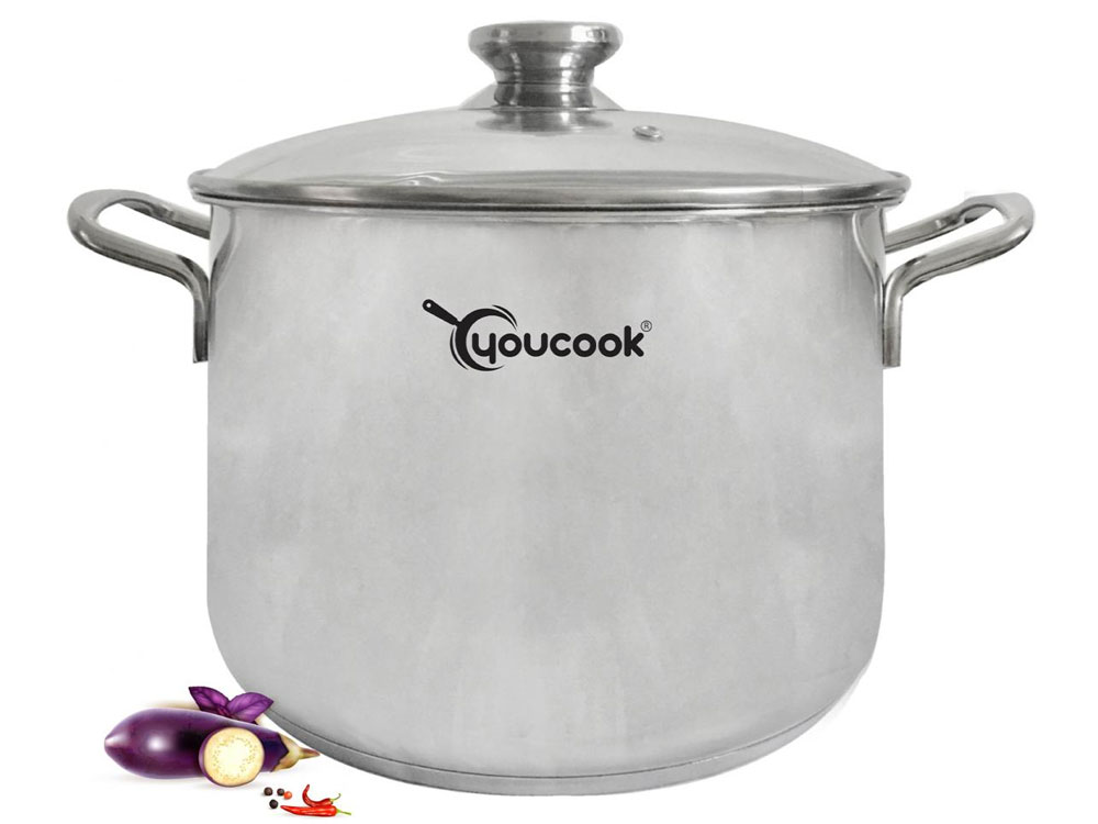 Nồi luộc gà inox 3 đáy Youcook YCP26-3LH - 26cm