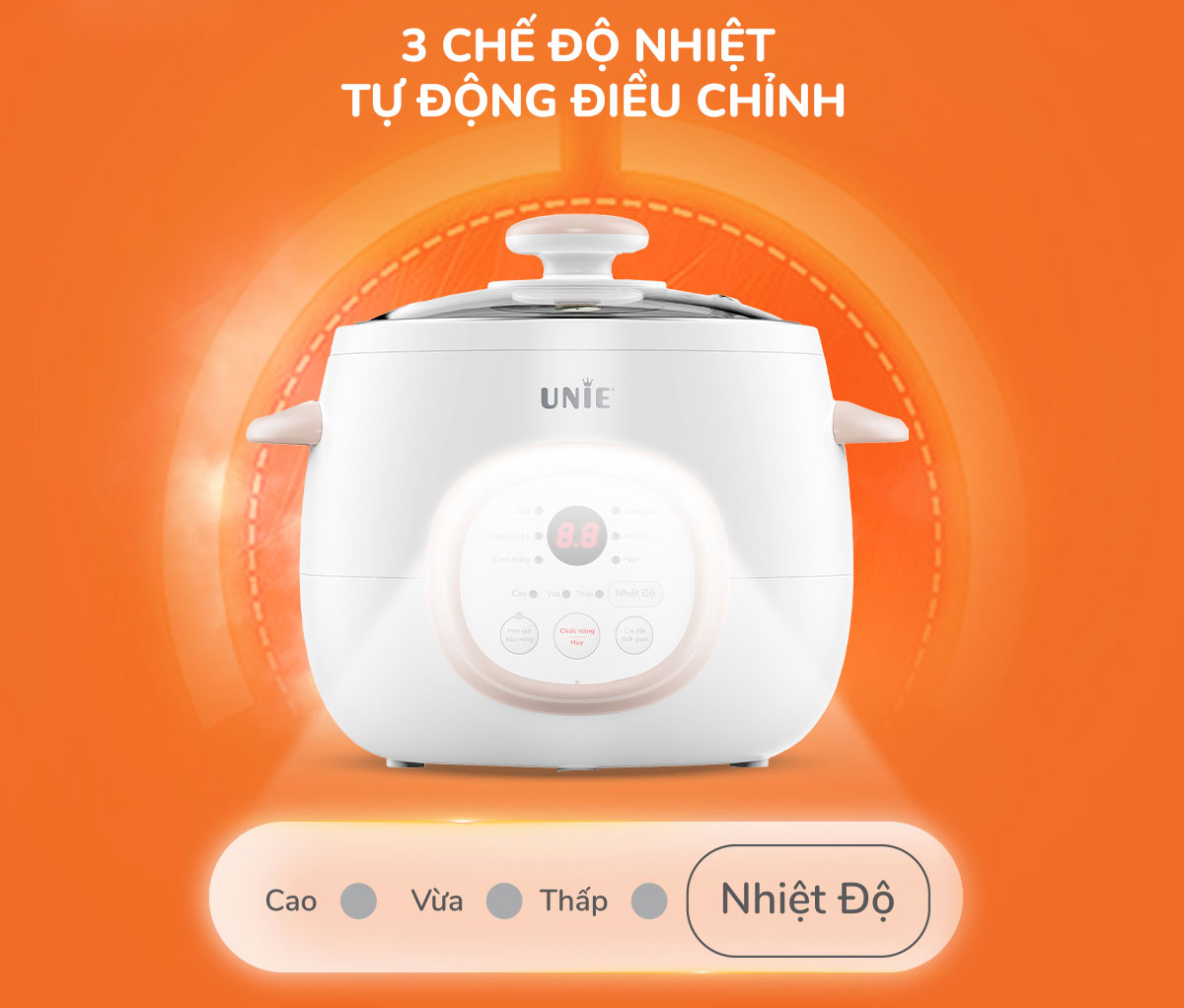 Nồi nấu chậm Unie  