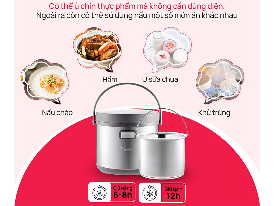 Chức năng nổi bật của nồi ủ La Gourmet 267788