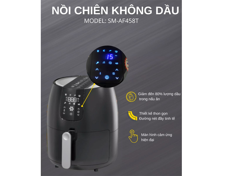 Bảng điều khiển cảm ứng hiện đại