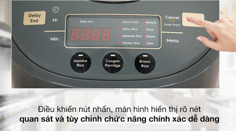 Bảng điều khiển cảm ứng hiện đại