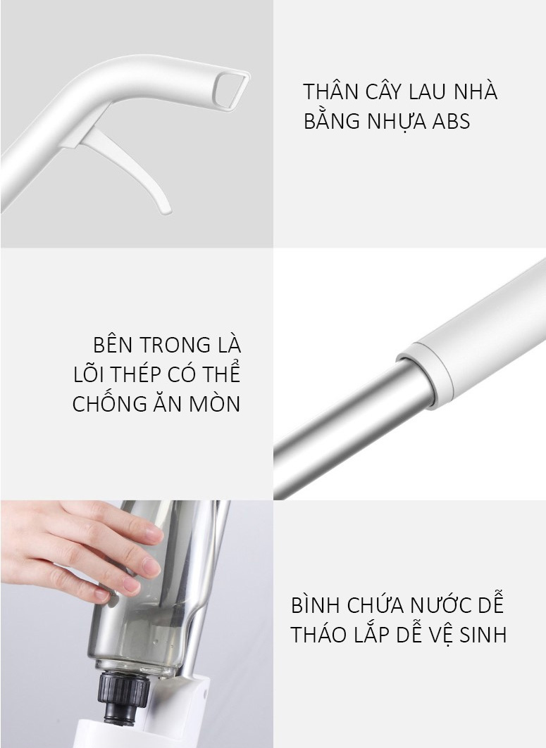 Cây lau nhà Xiaomi Deerma Water Spray Mop