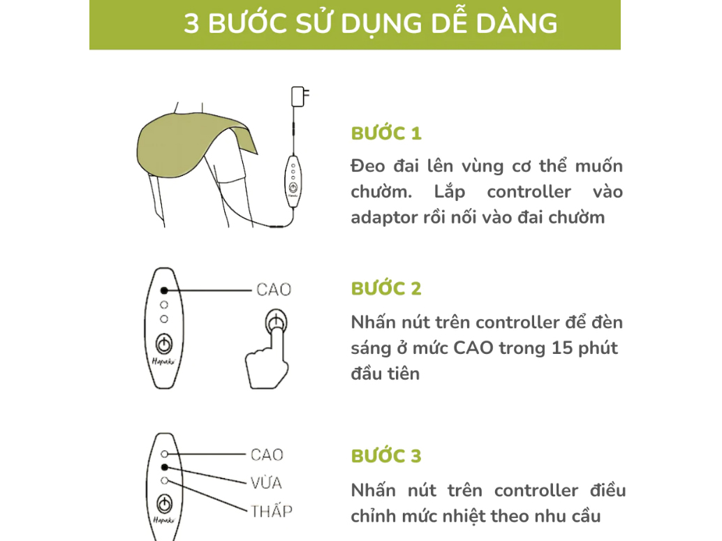 Cách sử dụng túi chườm nóng thảo dược cổ gáy