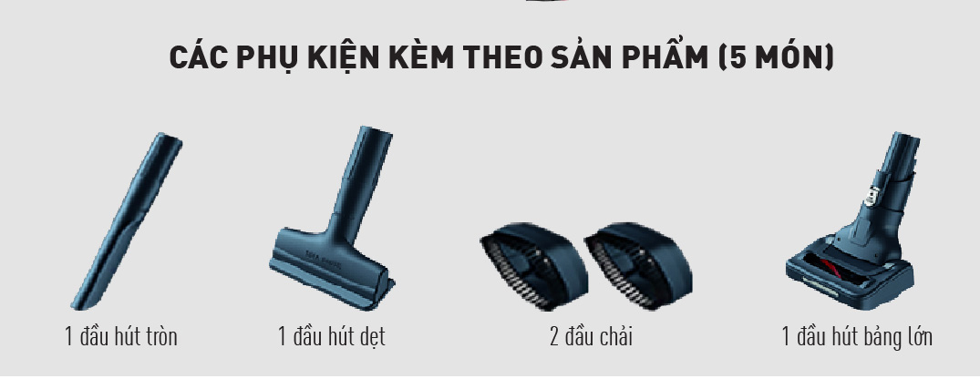 Phụ kiện đi kèm máy