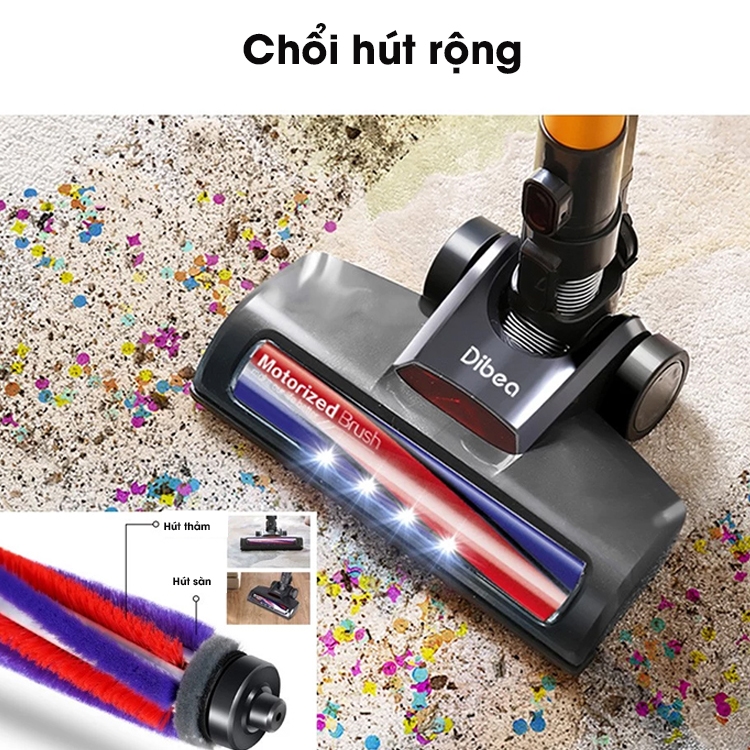 Chổi hút rộng 