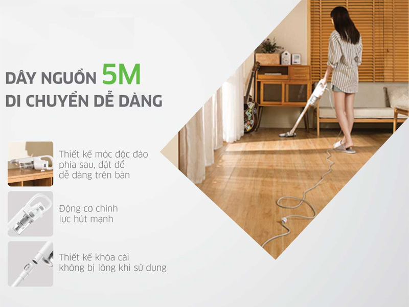 Dây nguồn dài 5m 