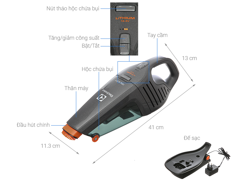 Máy hút bụi cầm tay 