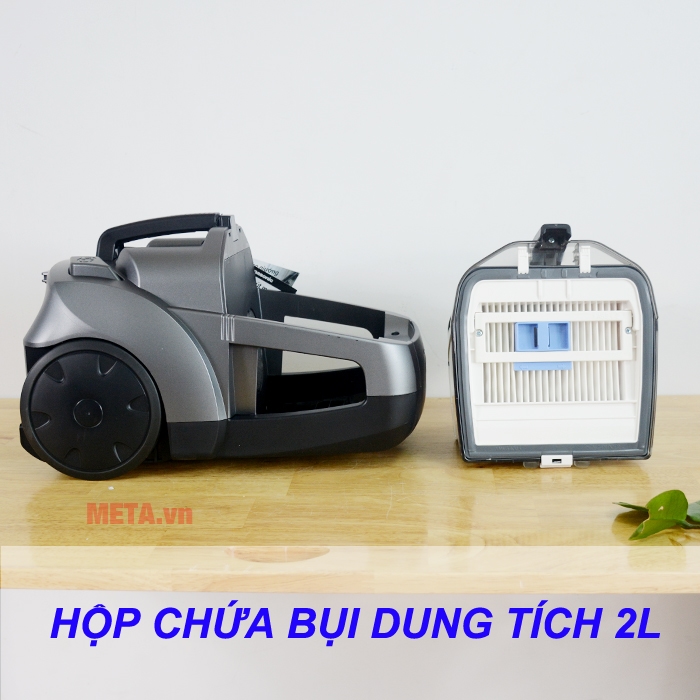 Hộp chứa bụi dung tích 2 lít