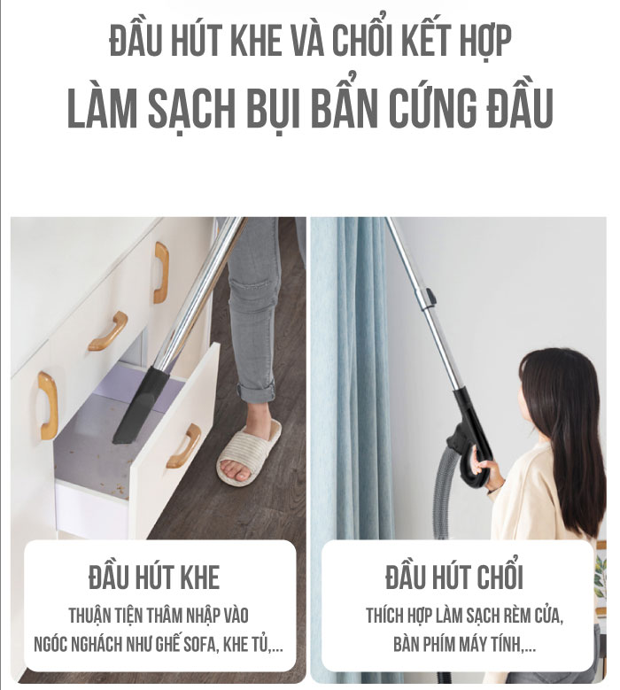 Máy hút bụi dùng điện