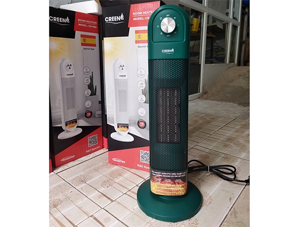 Máy sưởi gốm Ceramic inverter Creen CR-H88 màu xanh