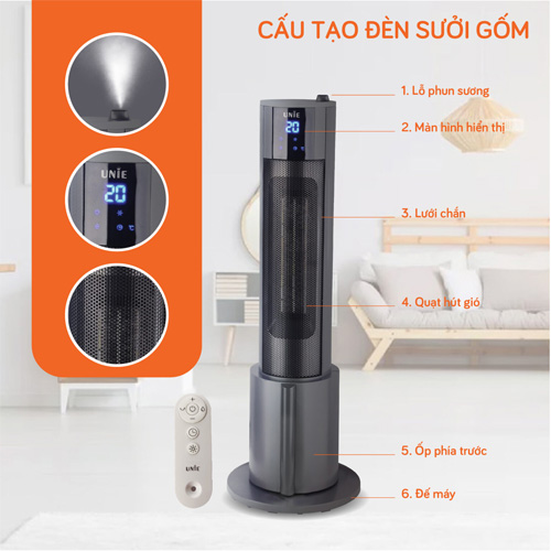 Máy sưởi gốm