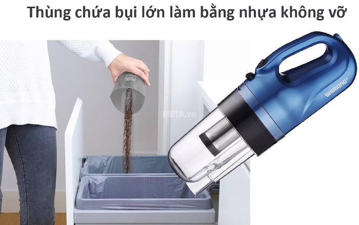 Máy hút bụi Shimono SVC1016-C làm bằng chất liệu cao cấp