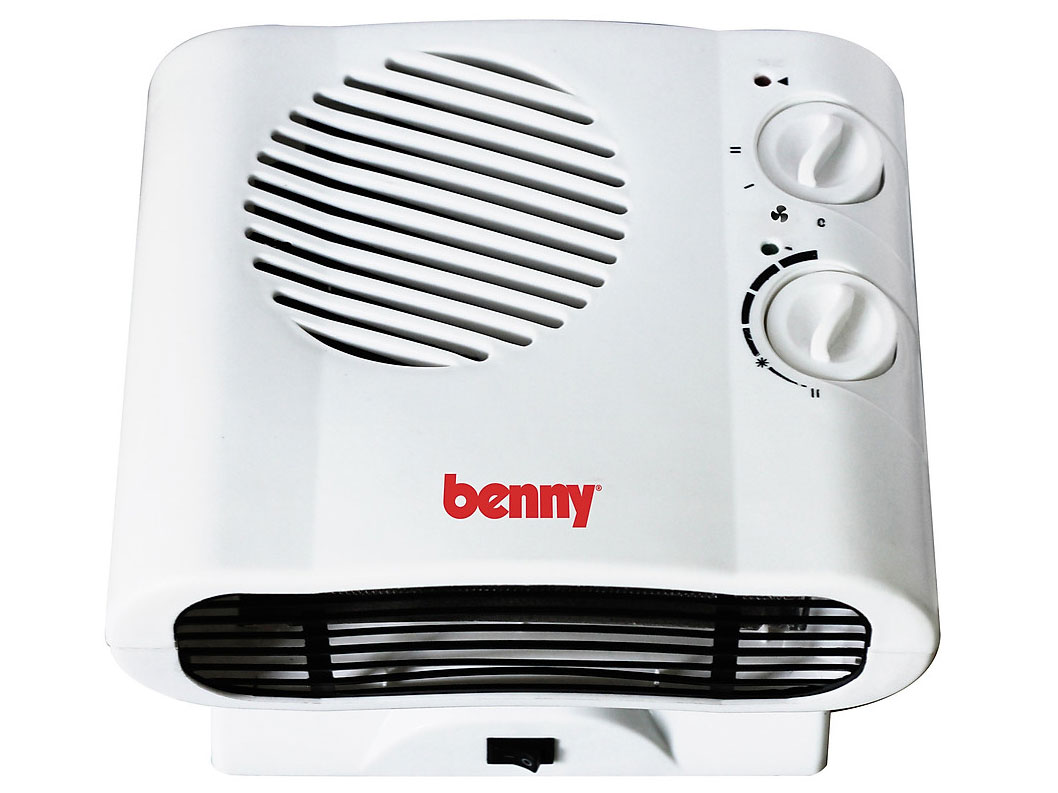 Quạt sưởi Benny BHR-05W thiết kế nhỏ gọn