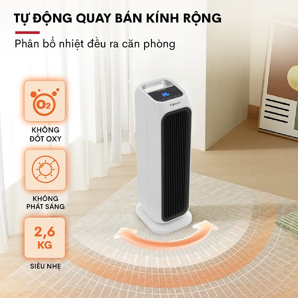 Quạt sưởi FujiHome FH3000