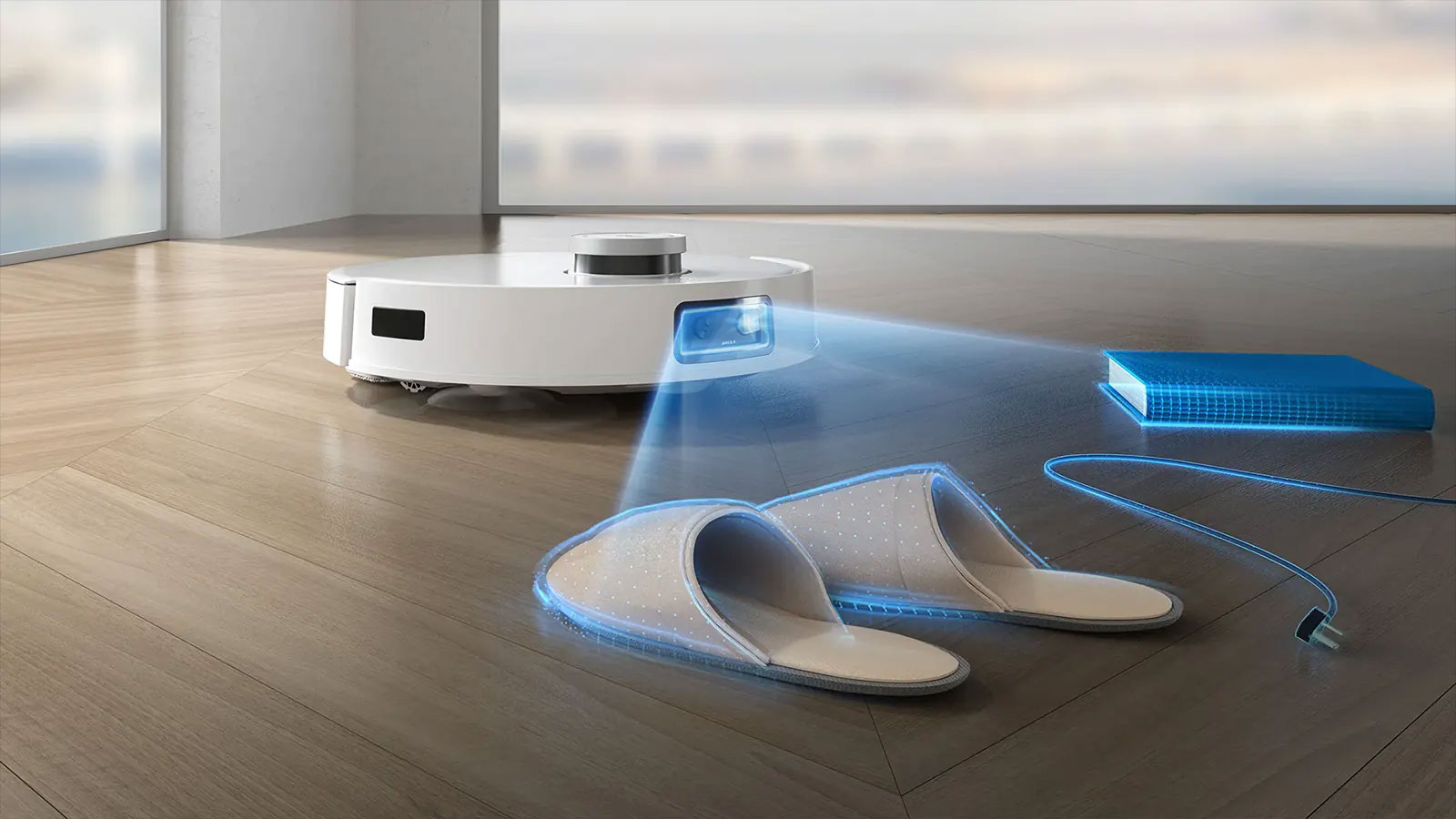 Robot hút bụi, lau nhà Ecovacs Deebot T10 Omni