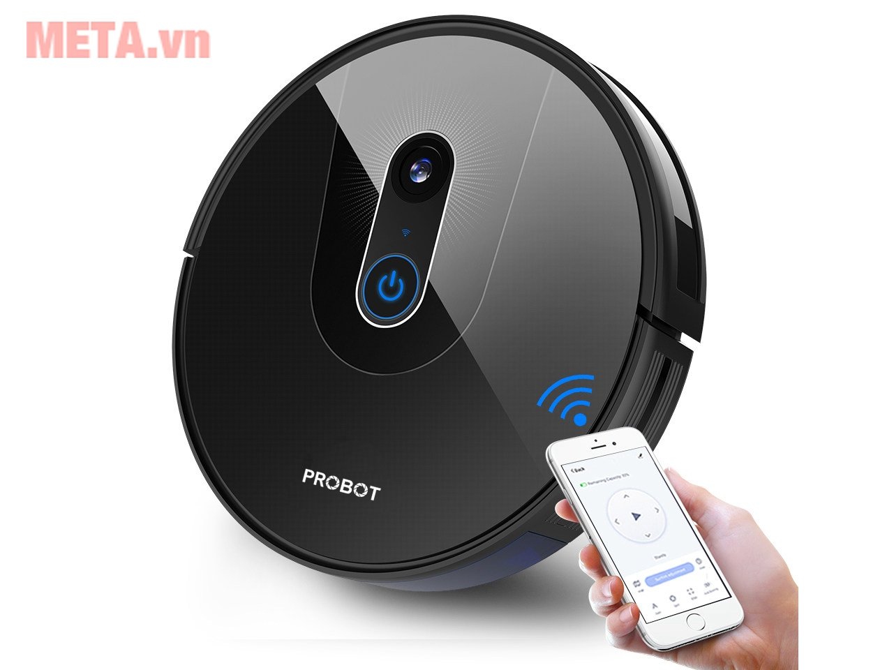 Robot hút bụi lau nhà AI PanoView WiFi Probot Nelson A8