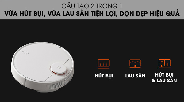 Robot hút bụi lau nhà