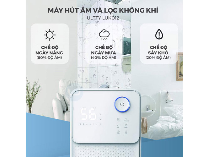 Máy hút ẩm và lọc không khí  