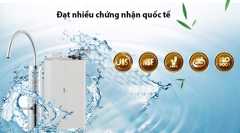 Đạt nhiều chứng nhận an toàn nguồn nước