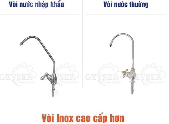 Vòi inox cao cấp không gỉ