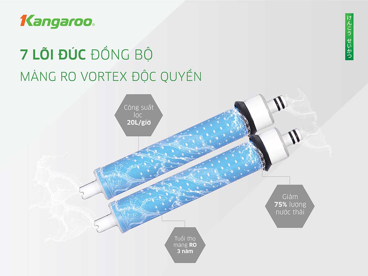 Máy lọc nước Kangaroo 7 lõi