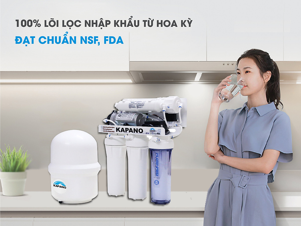 Nước sau lọc có thể dùng trực tiếp, không đun lại