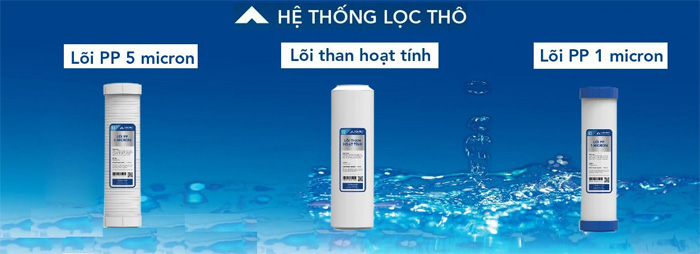 Bộ 3 lõi lọc thô